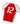 Denmark Home Shirt 1984/86 - Vilfort 12 (M) Matchworn - retro fodboldtrøje