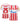 Red Star Belgrade Home Shirt 2022/23 - Erakovic 25 (L) Matchworn - retro fodboldtrøje
