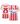 Red Star Belgrade Home Shirt 2022/23 - Erakovic 25 (L) Matchworn - retro fodboldtrøje