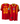 Romania Away Shirt 1996/98 - Hagi 10 (M) - retro fodboldtrøje
