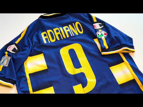 Parma Hjemmebanetrøje 2003/04 - Adriano (XL)