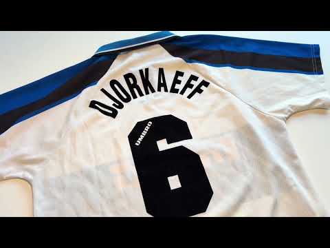 Inter Udebanetrøje 1996/97 - Djorkaeff (XL)